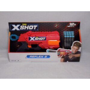 X-Shot Excel Double Reflex 6 Foam Dart Blaster with 16 Darts Multicolor